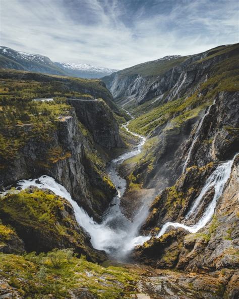 waterfalls  norway including   location