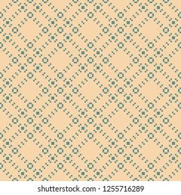 Square Grid Seamless Pattern Vector Abstract Stock Vector Royalty Free