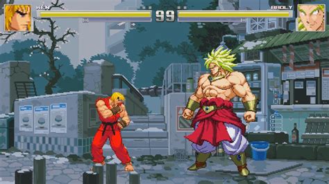 MUGEN Ken Vs Broly YouTube