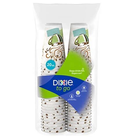 Dixie PerfecTouch Insulated Hot Cold Paper Cups Coffee Haze Oz Count Unit Kroger