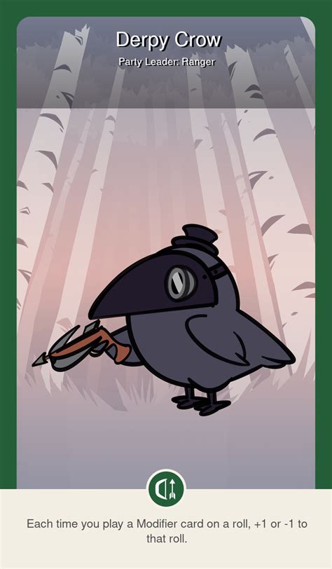 Card Derpy Crow Ranger Unstable Games