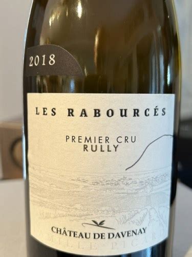 Ch Teau De Davenay Rully Er Cru Les Rabourc S Vivino Us