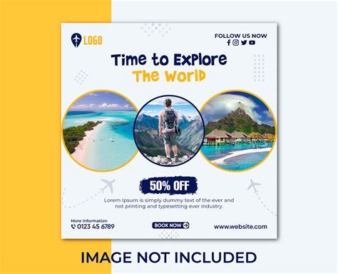 Travel Social Media Post Design On Behance