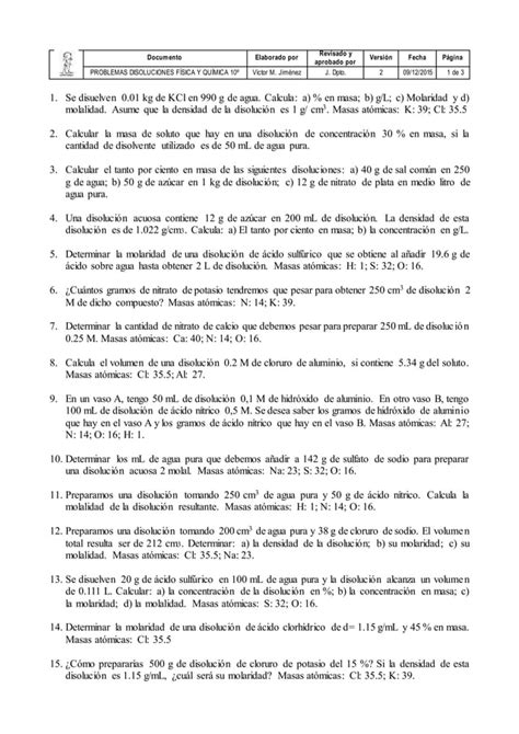 Problemas Disoluciones V Pdf