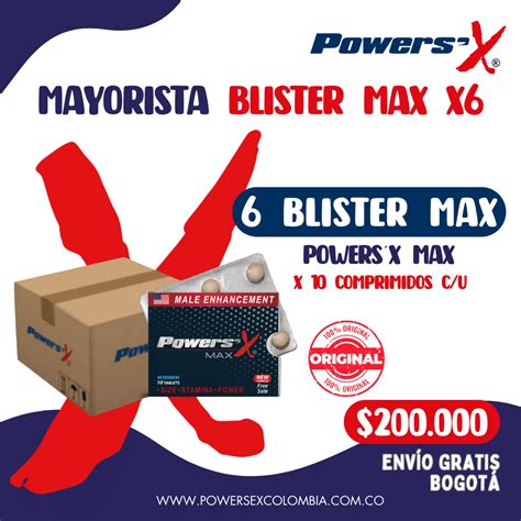 Mayorista Powersx Max X Power Sex Colombia