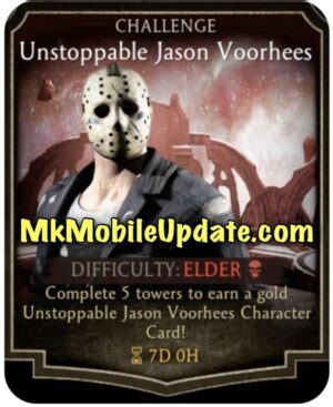 Unstoppable Jason Voorhees Challenge