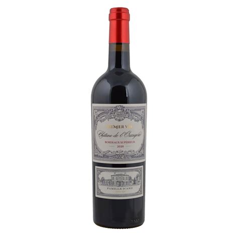 Chateau De L Orangerie Bordeaux Superieur 2020 75cl Co