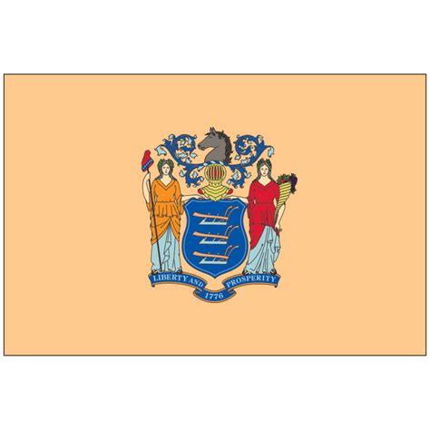 New Jersey Flag Elmers Flag And Banner