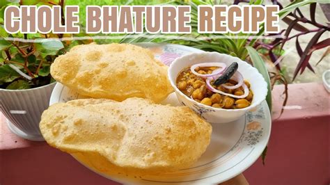 CHOLE BHATURE RECIPE EASY RECIPE ASSAMESE BREAKFAST YouTube