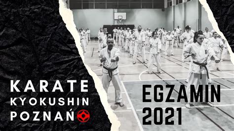 Kyokushin Pozna Egzamin Youtube