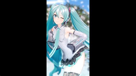 【mmd 4k】さよならスーヴェニア Yyb式初音ミク Shorts Youtube