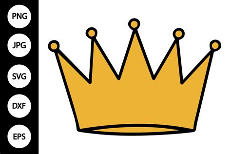 Crown Clipart, Crown SVG Graphic by MYDIGITALART13 · Creative Fabrica