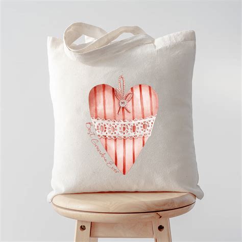 Personalised Best Grandma Heart Bag By Andrea Fays