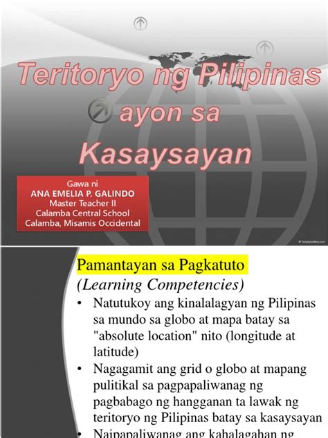 Teritoryo Ng Pilipinas Ayon Sa Kasaysayan Pdf