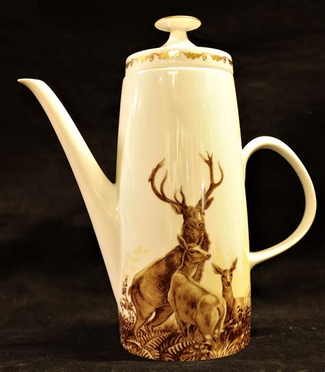 Фарфоровый сервиз "Охота", ГДР