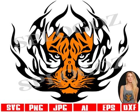 Tigers Svg Tiger Mascot Cut File Tiger Svg Cricut | Etsy