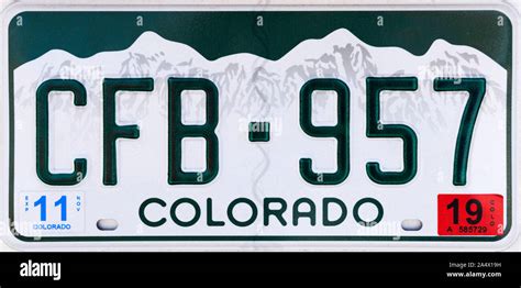 Colorado License Plates By The Numbers 59 Off