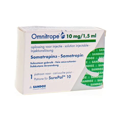 Omnitrope Sandoz 10mg 1 5ml Opl Inj Patroon Glas 1 Apotheek Bakelants