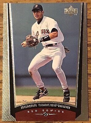 Nomar Garciaparra Upper Deck Baseball Card Boston Red Sox Mlb