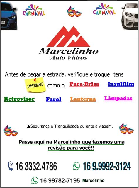 Marcelinho Auto Vidros Araraquara - Marcelinho Auto Vidros