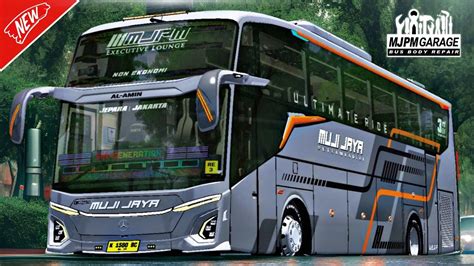 RILIS MOD BUSSID TERBARU JETBUS 5 MUJI JAYA PUTRA MANDIRI AL AMIN