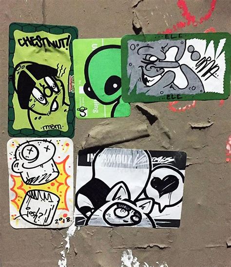 Fun Stickers on the Streets! : r/streetart