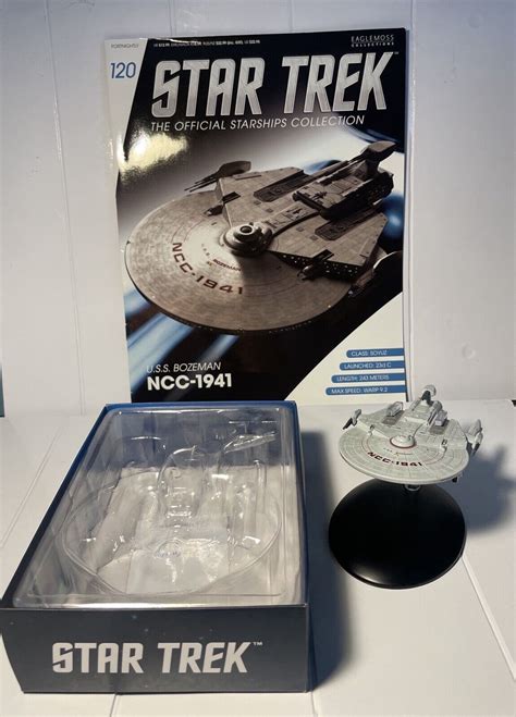 Star Trek Eaglemoss USS Bozeman NCC 1941 EBay