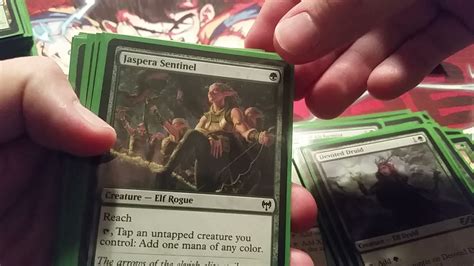 Mtg Marwyn The Nurturer Mono Green Elf Commander Deck Youtube