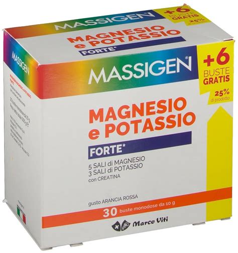 Marco Viti Massigen Magnesio Potassio Forte 24 6 Bust A 9 08 Oggi