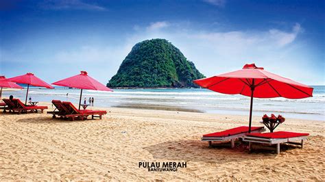 Pantai Pulau Merah Banyuwangi Airportid