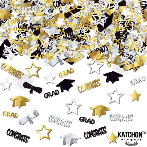 Buy Congrats Grad Graduation Confetti 2022 Pack Of 1000 Black And