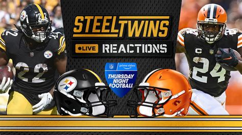 Pittsburgh Steelers Vs Cleveland Browns Tnf Week 3 Play By Play Live