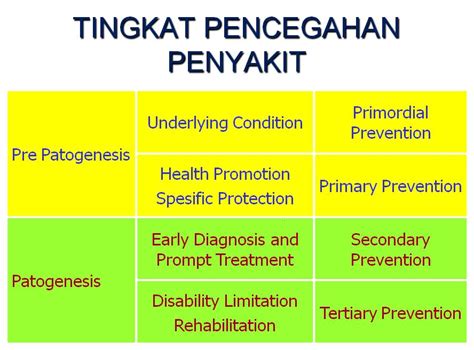 5 Tingkat Pencegahan Penyakit Homecare24