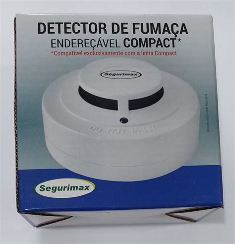 DETECTOR DE FUMAÇA ENDEREÇÁVEL COMPACT 31229 SEGURIMAX Segurança e