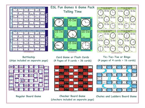 Telling Time 6 Board Game Bundle | Teaching Resources