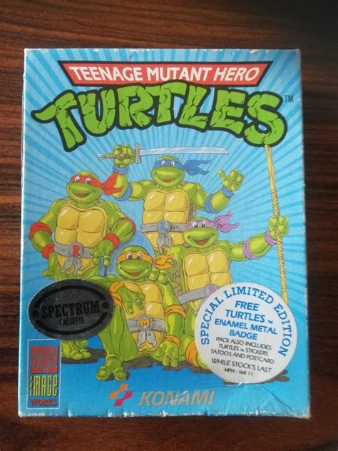 HRA Na ZX SPECTRUM TENAGE MUTANT HERO TURTLES Aukro