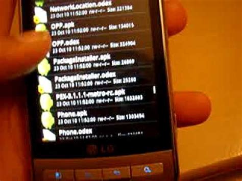 Tutorial How To Root The LG OptimusM From MetroPCS FOR VER 2 2 1