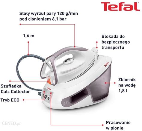 Generator pary Tefal Calc Collector SV8011 - Opinie i ceny na Ceneo.pl