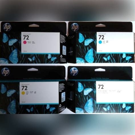 HP 72 Komplet (C9370A, C9371A, C9372A, C9373A) | Iława | Kup teraz na ...