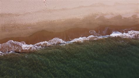 Aerial View of a Beach · Free Stock Photo