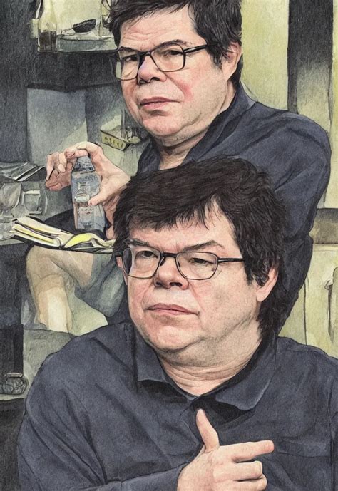 Yann Lecun At His Comuter Illustrated On The Stable Diffusion Openart