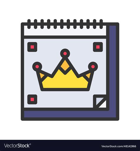 Main event icon image Royalty Free Vector Image