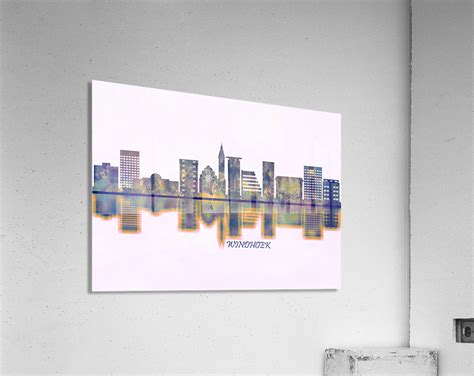 Windhoek Skyline by Towseef Dar Wall Art