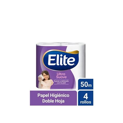 Elite Papel HigiÉnico Doble Hoja 5om Pack Con 8 Bolsas De 4 Rollos De