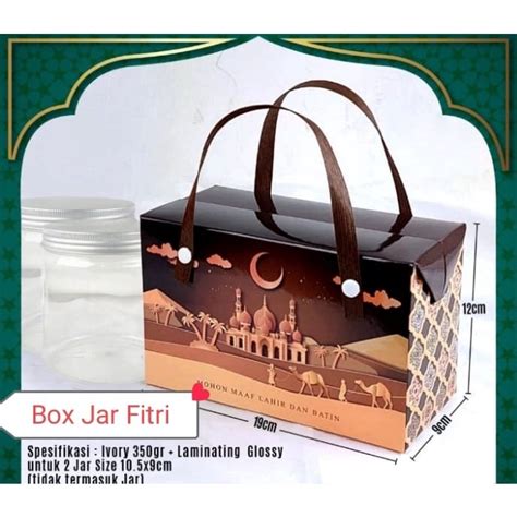 Jual Jar Fitri Box Lebaran Jar Ml Box Idul Fitri Kue Kering Box