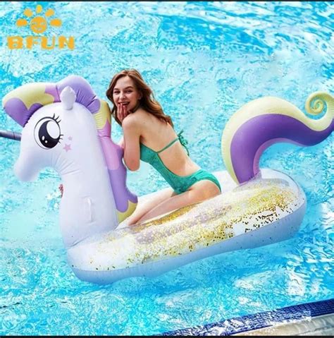 Salbabida adult swimming pool inflatable unicorn, Hobbies & Toys, Toys & Games on Carousell