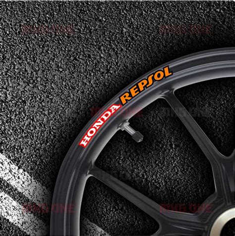 HONDA REPSOL Rim Stickers Set MXG ONE Best Moto Decals