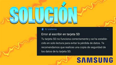 SOLUCIÓN Por qué mi SAMSUNG GALAXY NO RECONOCE mi memoria MICRO SD