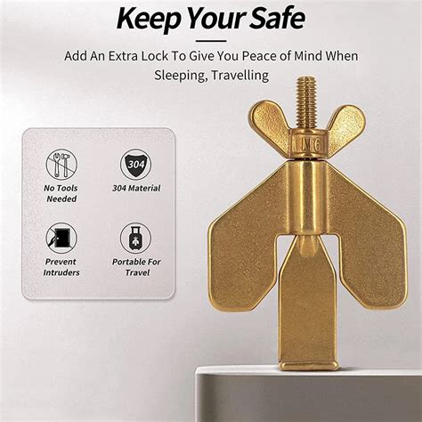 Portable Hotel Door Lock Self Defense Door Latch Tradehut