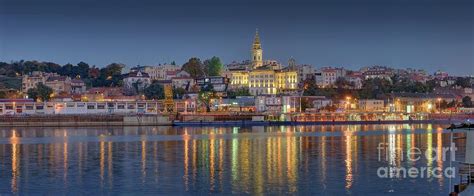 Belgrade at Night Photograph by Panorama Guru - Fine Art America